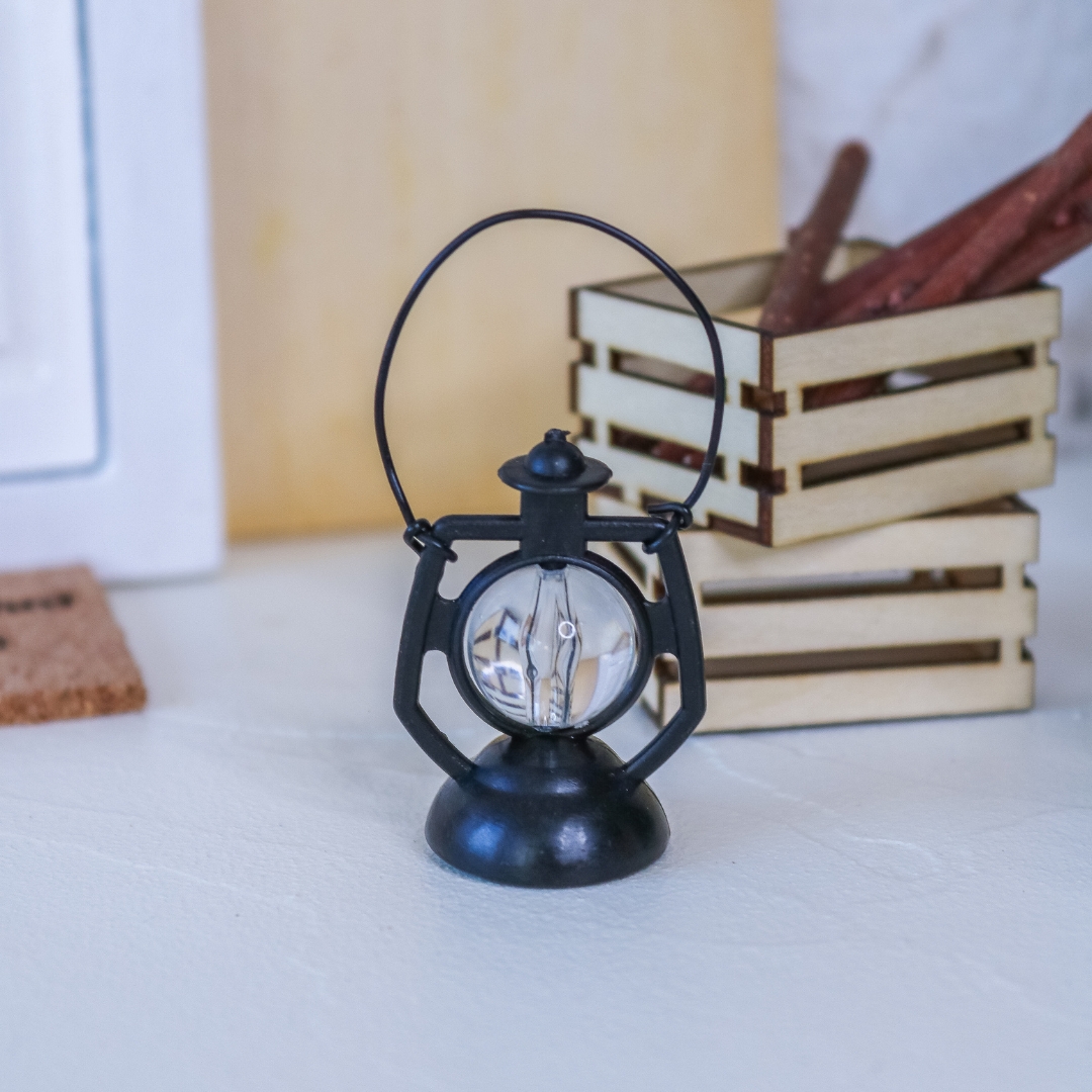 Lampe für Wichtel Zubehör Wichtelhaus Wichteltür – Bild 2