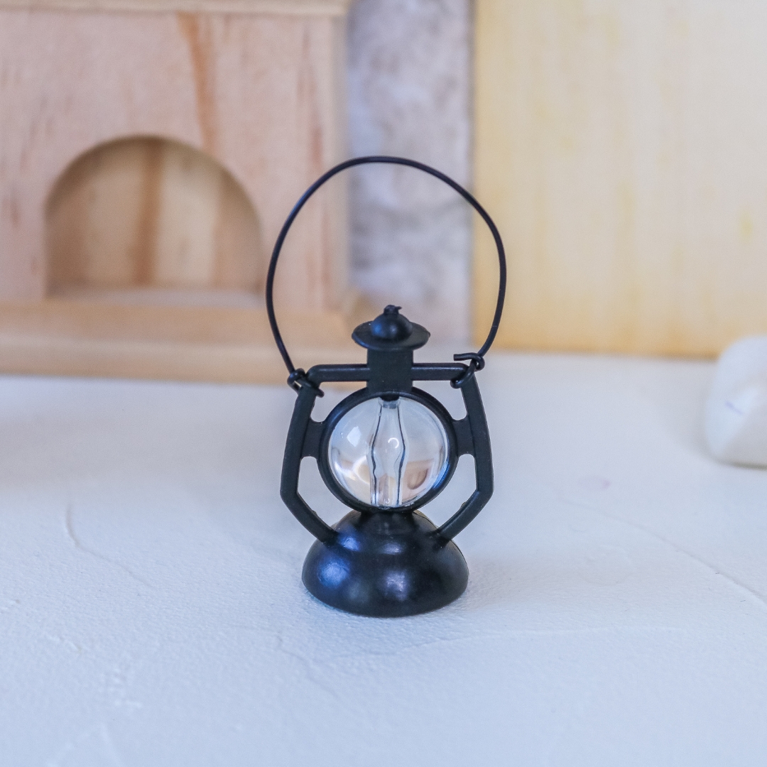 Lampe für Wichtel Zubehör Wichtelhaus Wichteltür