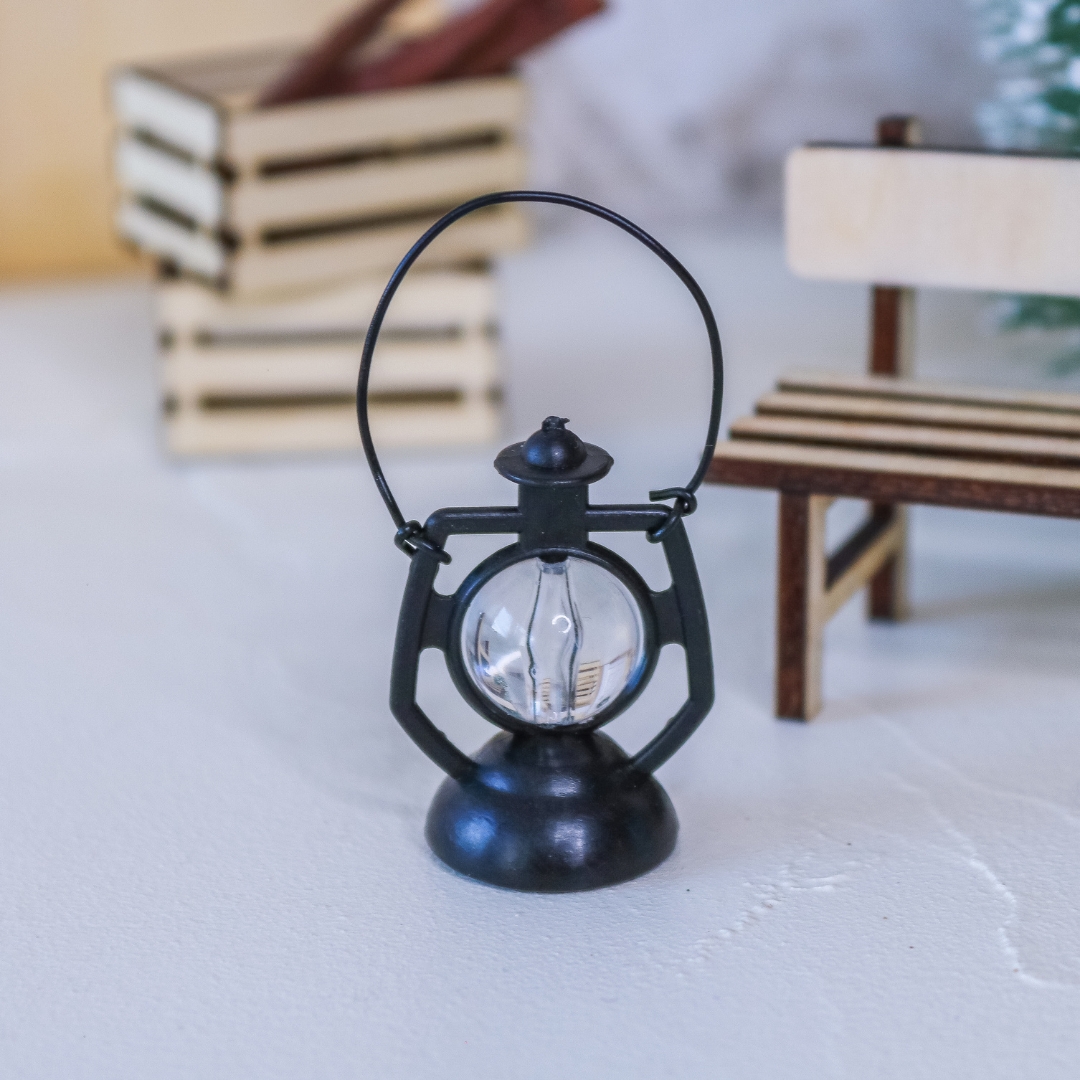 Lampe für Wichtel Zubehör Wichtelhaus Wichteltür – Bild 3