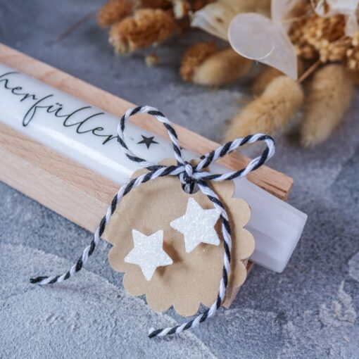 Wunscherfüller Stabkerze Geschenkset Give Away Geburtstag Glücksbringer – Bild 3
