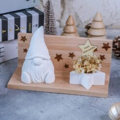 Wichtel Geschenkset Give Away Winter Weihnachten mit Trockenblumen
