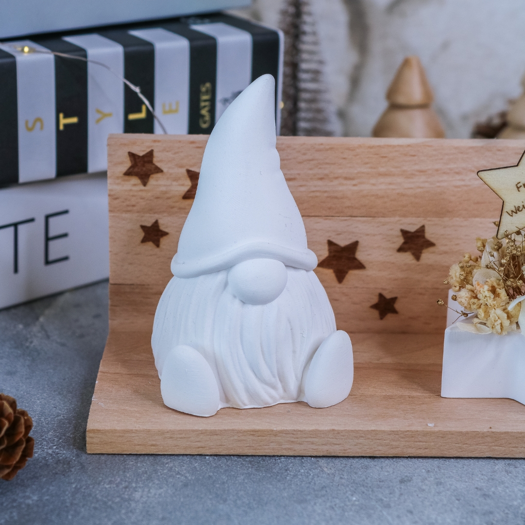 Wichtel Geschenkset Give Away Winter Weihnachten mit Trockenblumen – Bild 4