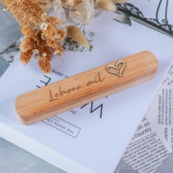 Kugelschreiber mit Etui & Gravur - personalisiert mit Name - Geschenk Lehrerin Erzieherin Abschied Schule Kindergarten – Bild 13