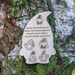 Wichtel Versteckspiel aus Holz Zubehör Wichtelhaus Wichteltür - Wichtelstreich – Bild 7