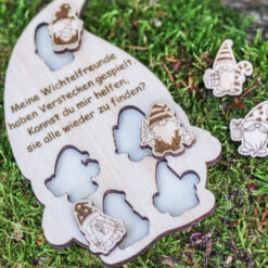 Wichtel Versteckspiel aus Holz Zubehör Wichtelhaus Wichteltür - Wichtelstreich – Bild 6